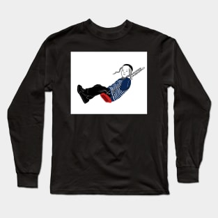 Swinging jewish boy Long Sleeve T-Shirt